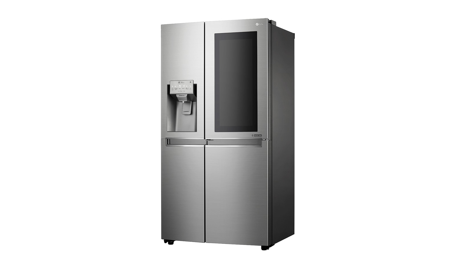 LG F Energy Rated InstaView Door-in-Door Smart Refrigerator with Non-Plumbed Water, GSX961NSAZ